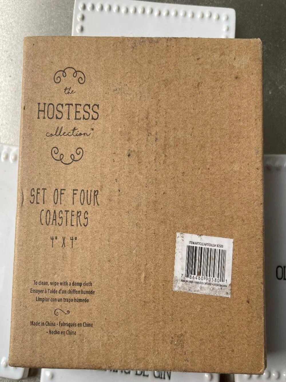 Hostess Collection Set of 4 Coasters-NWOT